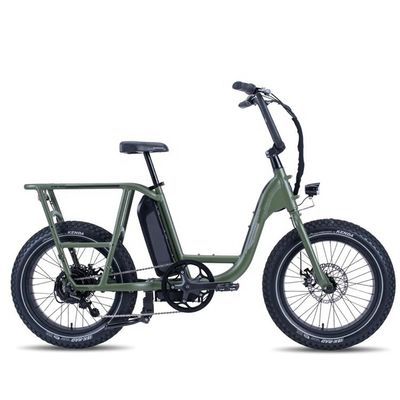 48V 1000W 32MPH 電動ハイブリッド貨物バイク 20&quot;4.0 脂肪タイヤと80-90 Nmのトルク