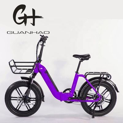750W マグウィールモーター トルー アルミ 折りたたみフレーム 懸垂フォーク 電動折りたたみ自転車