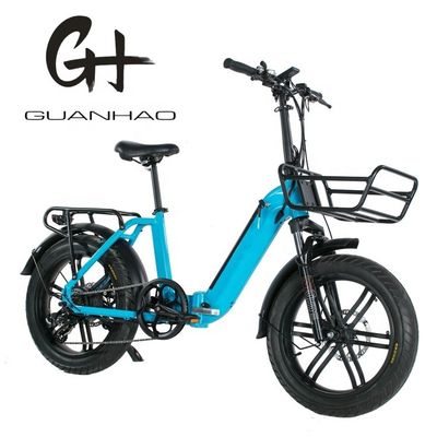 750W マグウィールモーター トルー アルミ 折りたたみフレーム 懸垂フォーク 電動折りたたみ自転車