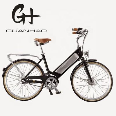 CE EN15194 認定 アルミ ステップ トルー 26 インチ スマート センサ 女性用電気 都市自転車