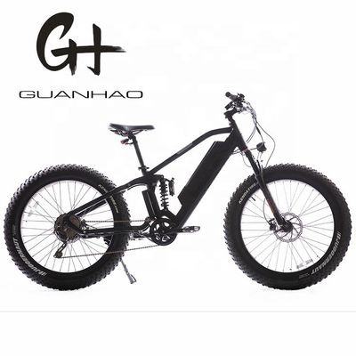 8 スピードギア 26インチ 48V 17Ah リチウム電池 1000W バファングミドルモーター付き電気マウンテンバイク