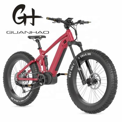 ダウンチューブバッテリー 26インチ バファング M620 中間モーター 48V 750W 10.5AH CE 45KM/H 脂肪タイヤ EBIKE