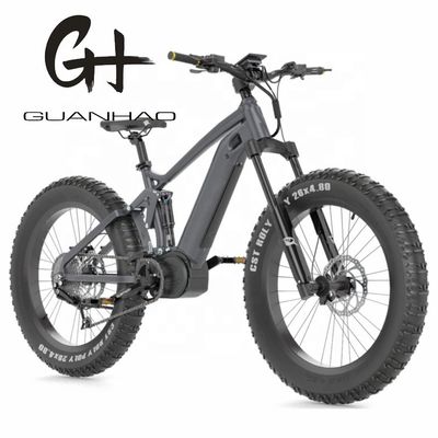 ダウンチューブバッテリー 26インチ バファング M620 中間モーター 48V 750W 10.5AH CE 45KM/H 脂肪タイヤ EBIKE