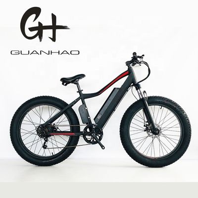 26インチ太いタイヤ 500W 電動雪タイヤ 電動自転車 強力なリチウムバッテリー