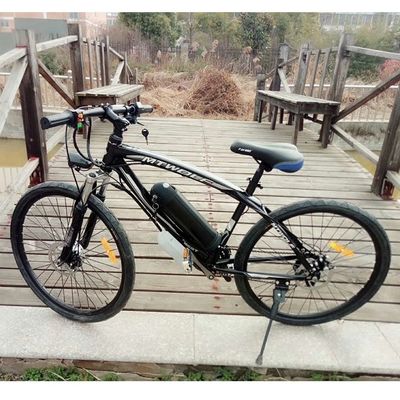26インチ電動マウンテンバイク 6.8AH バッテリー容量と24V 250W フロントホイールモーター