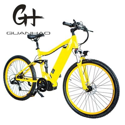 48V 1000W BAFANG モーターパワー アルミ合金 フルサスペンション MTB 電動山地自転車