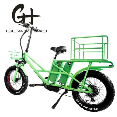 20インチ サスペンション CE OEM 48V 34AH 1000W 8FUN モーター 中国製 ダブルバッテリー電気バイク