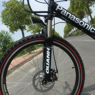隠された電池 電気 マウンテン バイク 鉄分叉 21 スピード ギア