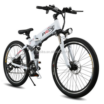 グリーンパワーフレーム 26インチ 350W 36V 折りたたむ電気自転車 炭素鋼フレーム