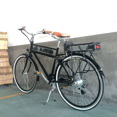 アルミハブ 28インチ 36V 15AH 貨物 伝統 ヴィンテージ クラシック 男性 250W PAS 電子自転車