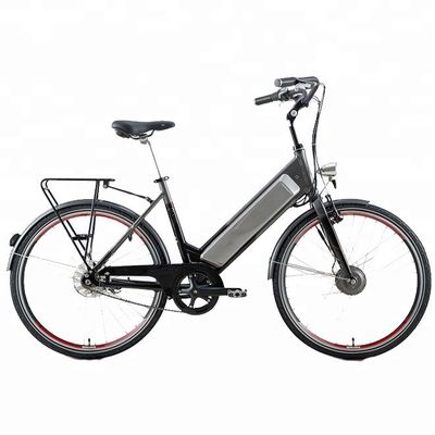 シングルスピード 200-250W 緑色都市電気自転車 ヨーロッパ市場 26 インチ A2B 緑色