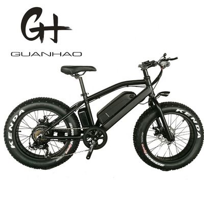 750W 20インチファットタイヤ ミニマウンテン電動自転車 ZOOM 幹の走行距離10-30km