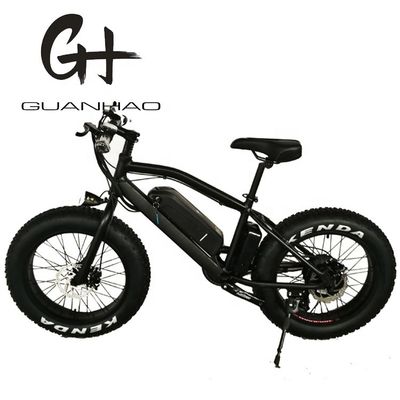 750W 20インチファットタイヤ ミニマウンテン電動自転車 ZOOM 幹の走行距離10-30km