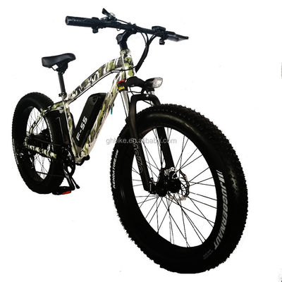 26インチ 750W カモフラージュ 軍用色 雪 電動自転車 48V NO 折りたたみ