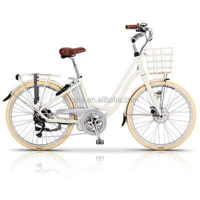 レディース ビーチクルーザー ボーレ ケンジントン 電動自転車 48V 電圧とアルミフレーム