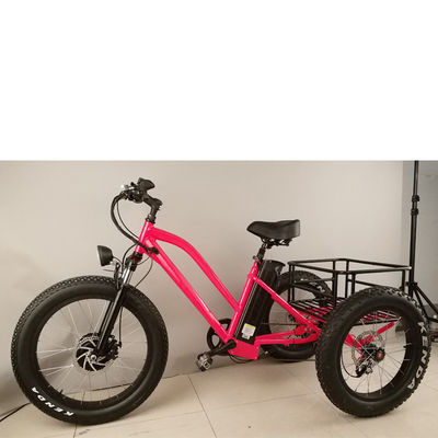 500W 貨物 成人用 3 輪電動自転車 脂肪 アルミ フレーム と EN71 証明書