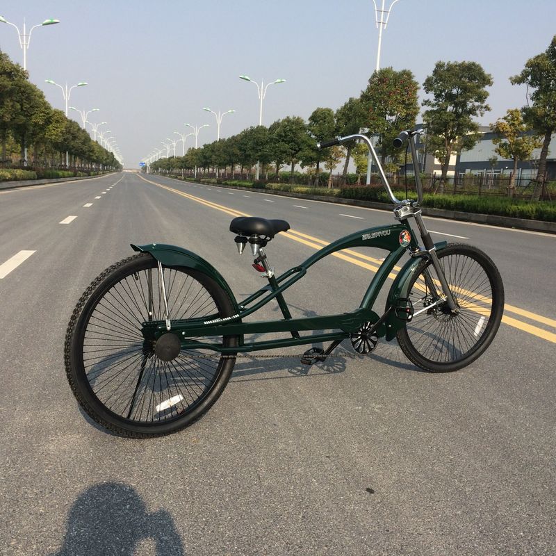 26インチハイテンの鉄筋 成人用ビーチクルーザー ヘリコプター自転車 17KG総重量3.0タイヤ