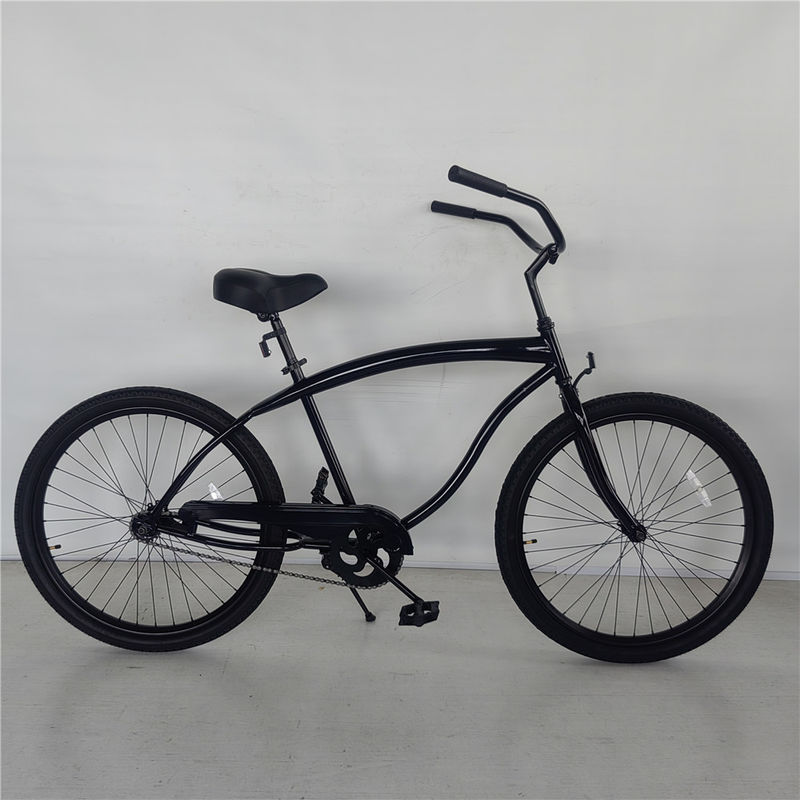 オーダーメイド OEM 成人 男性 シングルスピード レンタル ビーチ クルーザー バイク 26 インチ サイズの車輪