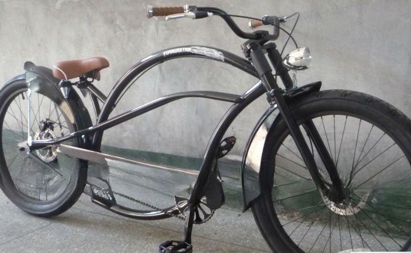 アルミ合金リム 24インチ 男性とレディース ファッション チョッパー ビーチクルーザー 性能のための自転車