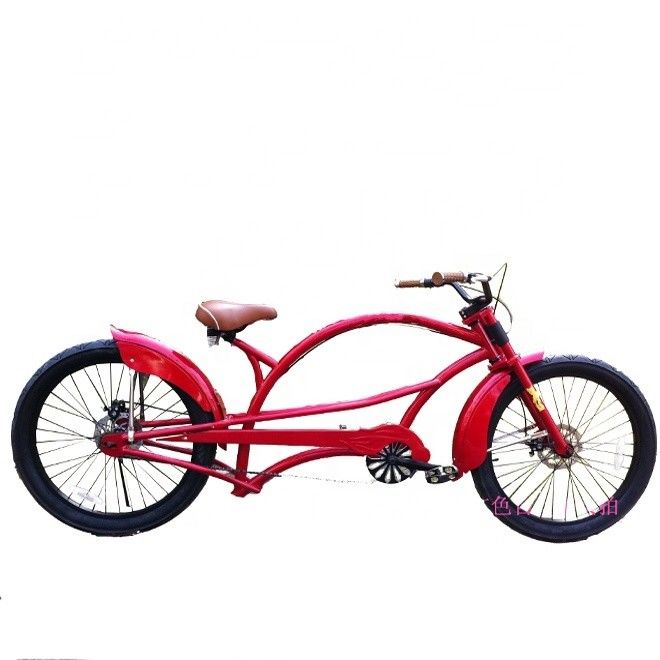 2.2m ロングフレーム ビーチクルーザー ヘリコプター自転車 24インチ 3.0 大きなタイヤと150KGの負荷容量