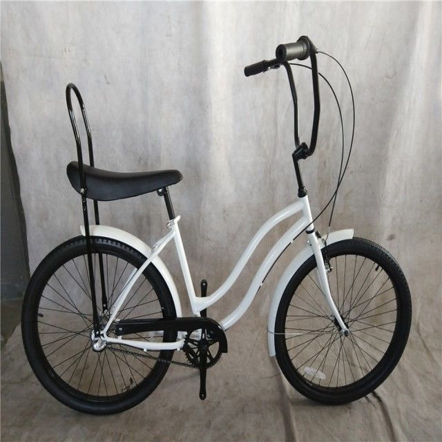 26 インチ 3 スピード アダルトクラシックローライダーバイク ビーチクルーザー自転車 1.8m 長さ