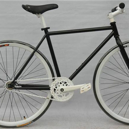スチールフォークGHBIKE 700c 固定自転車 固定ギア自転車 KMCチェーンと美しいデザイン