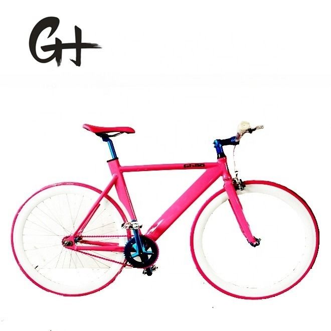 台湾 アルミニウム CE シングル スピード トラッキング 固定ギア 固定自転車 58CM アメリカ市場