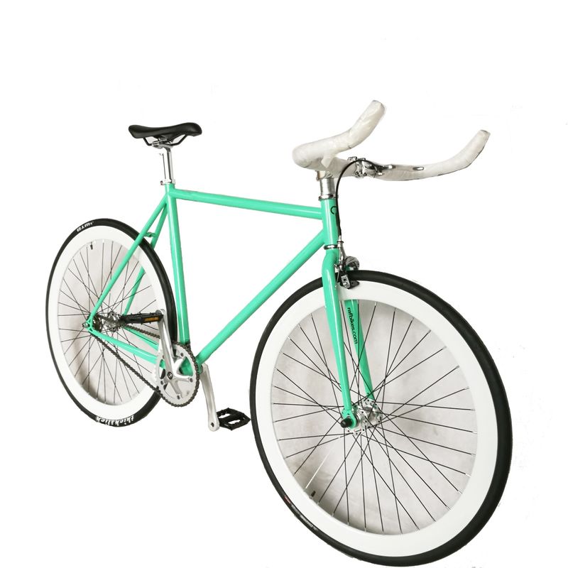 アメリカン カラーフル 固定ギア シングル スピード トラック自転車 カリパーブレーキ 700C OEM CE