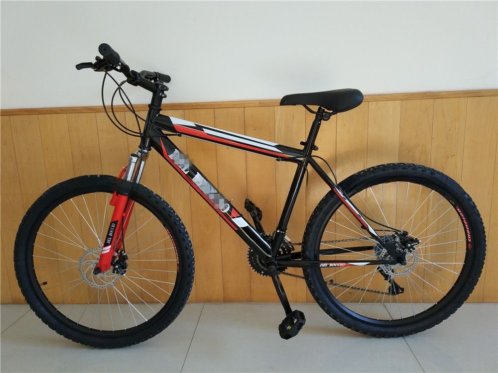 26インチ マウンテンバイク アルミフォーク付き自転車 17.0kg 総重量