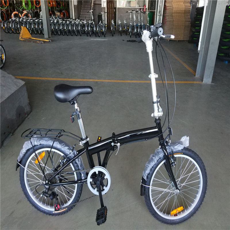 折りたたみ自転車 20インチ 7ギア 6スピード ハイ 10 スチールフレーム アルミ合金 シマノ折りたたみ自転車 13KG