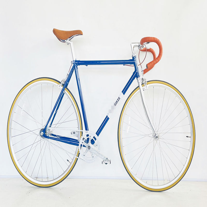 スタイリッシュで乗る ステールフォークとケンダ700Cタイヤの復古男子シングルスピード自転車