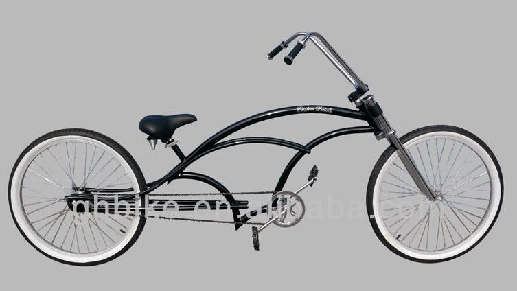 オーダー 26' ロングビーチ クルーザー バイク バイク ヘリコプター クルーザー サイクリング 男のビーチ クルーザー