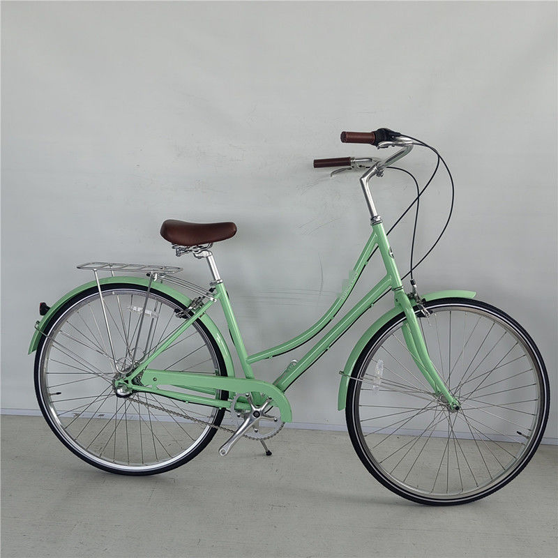 アメリカ カナダ 市場 3 スピード グリーン カラー ステップ トゥルー シティ クルーザー 女性用自転車 レディース