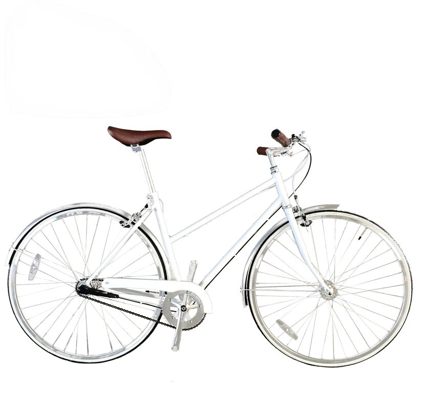 ヴィンテージ CR-MO スチール 4130 レディ 女性 ガール インナー 3 スピード 都市自転車 ヨーロッパ市場