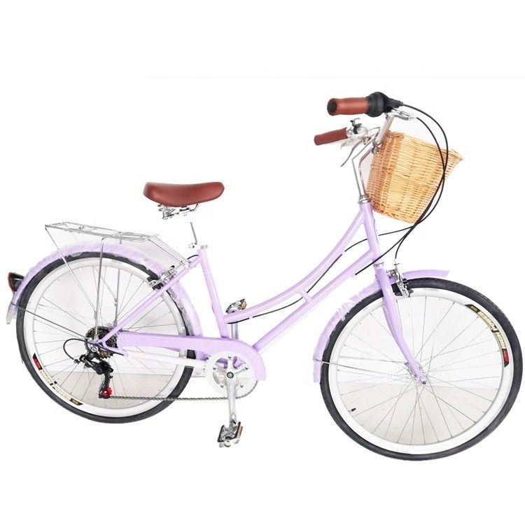 KMCチェーン 26インチ ヨーロッパ OEM CE シマノ 7スピード 女性 レディ シティ自転車 1.8m 長さ