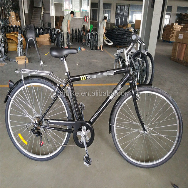 アダルトハイブリッドバイク 700C 6スピード レディ・シティ・クルーザー自転車