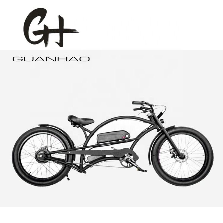電動自転車 24インチ×3.0 タイヤ 1000W 17AH ハイ・テン スチールフレーム 50KM/H シマノ スピードクルーザー