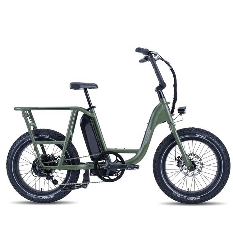 48V 1000W 32MPH 電動ハイブリッド貨物バイク 20&quot;4.0 脂肪タイヤと80-90 Nmのトルク