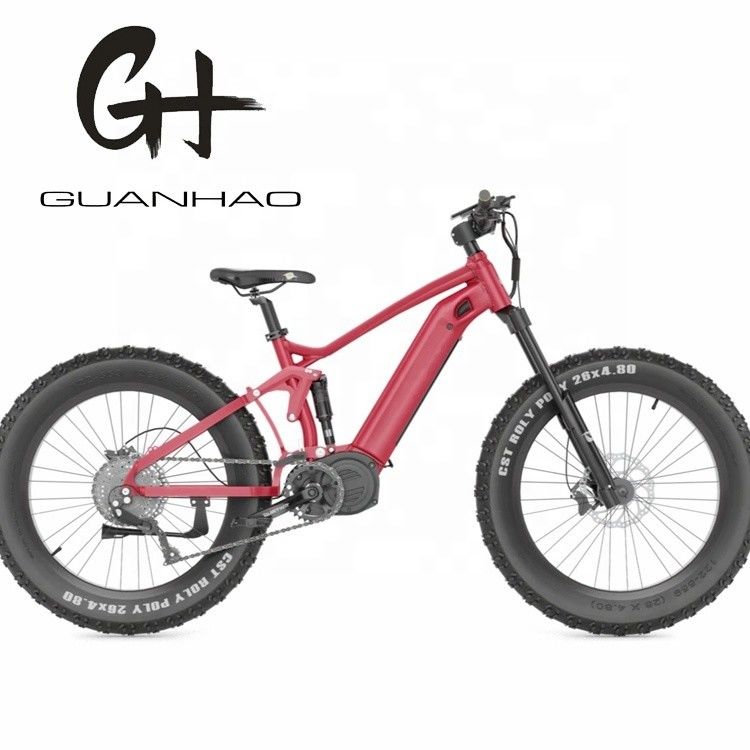 ダウンチューブバッテリー 26インチ バファング M620 中間モーター 48V 750W 10.5AH CE 45KM/H 脂肪タイヤ EBIKE