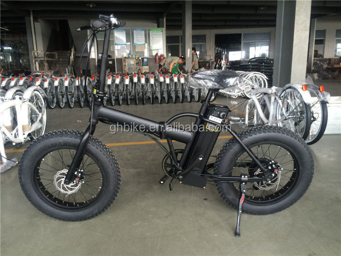 高級ディスクブレーキ 折りたたみ脂肪タイヤ 電子自転車 20 4.0 23kgの重量を持つ電気自転車
