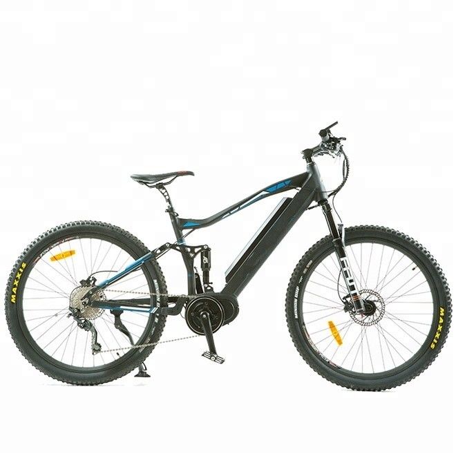48V 1000W BAFANG モーターパワー アルミ合金 フルサスペンション MTB 電動山地自転車
