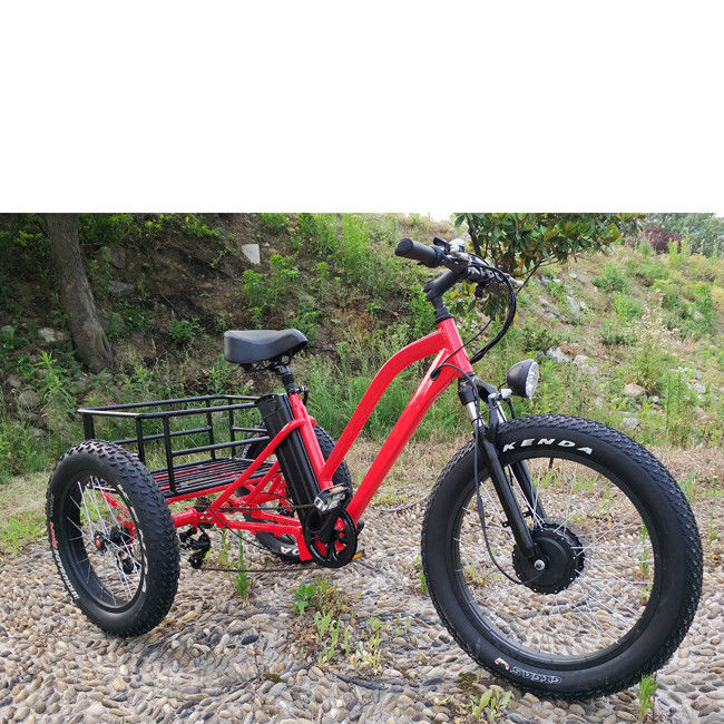500W 貨物 成人用 3 輪電動自転車 脂肪 アルミ フレーム と EN71 証明書
