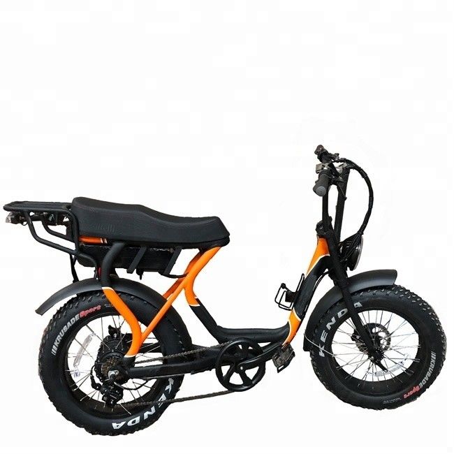 750W ブラシレスモーター 折りたたみ脂肪電動自転車 20インチタイヤ 大パワー コンパクトサイズ